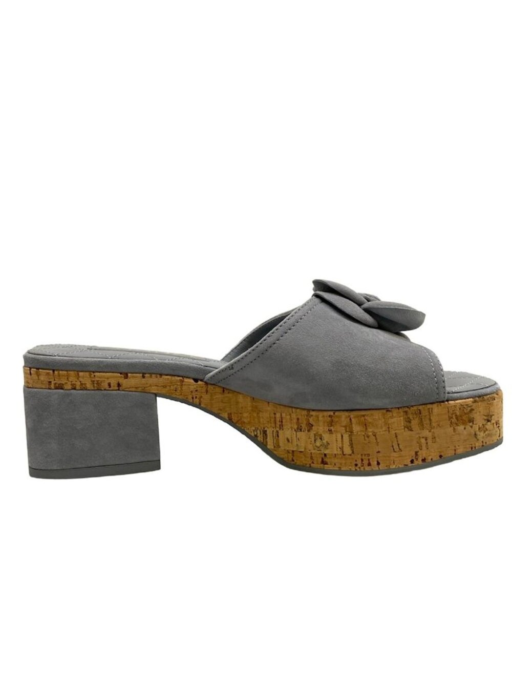 Chanel Sandals Light Gray Camellia - Picture 2 of 12